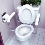 Toilet Support Rails r easy to install 